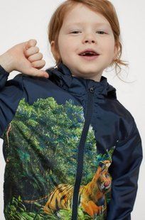 Вітровка H&M 122/128 см Темно-синій 9155123kwer_Темно-синій, Темно-синій