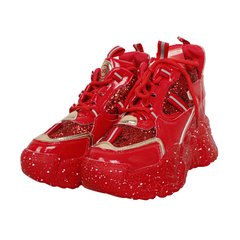 Кроссовки женские Platform Sneakers, Красный, 37