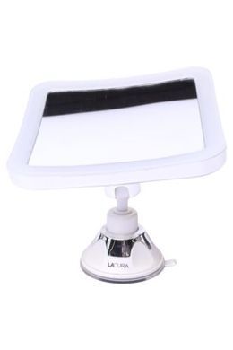Косметичне дзеркало LACURA з LED підсвічуванням, Білий