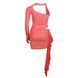 Платье женское на завязках H&M х Mugler, Розовый, 2XL