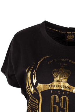 Женская футболка Collection 69, Черный, S