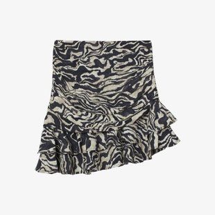 Юбка H&M 42 Черно-коричневый 9559572wer_Черно-коричневый, Чорно-коричневий, 42