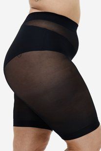 Шорты утягивающие 80 den H&M M Черный 9901285arl_Черный, Черный, M