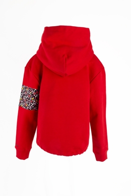 Реглан червоний з капюшоном Calvin Klein, Червоний, 164