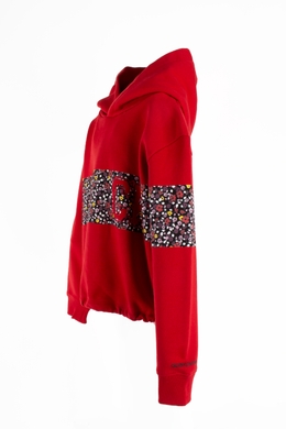 Реглан червоний з капюшоном Calvin Klein, Червоний, 128