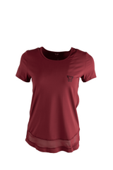 Женская футболка Given, Бордовый, L