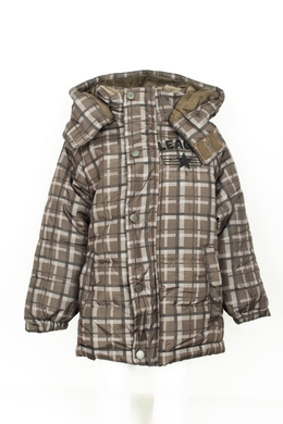 Куртка детская LEAGUE, Коричневый, 92-98