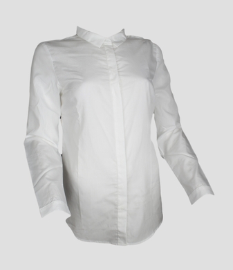 Рубашка женская Calvin Klein без карманов, Белый, XS
