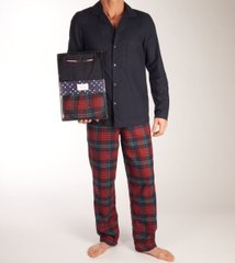 Пижама в клеточку Tommy Hilfiger мужская из 100% хлопка, Мультиколор, XL