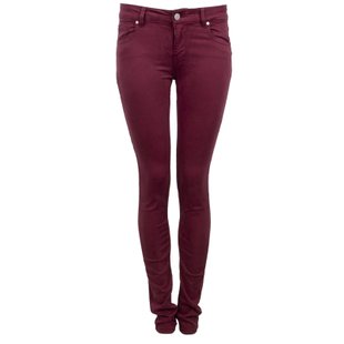 Брюки женские Skinny Supertrash, Бордовый, 27\33