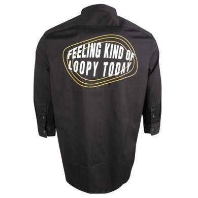 Сорочка чоловіча Boxy Fit Jack&Jones, Чорний, M