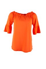 Женская футболка оранжевая CECIL AYTIM 3110795, Оранжевый, 38