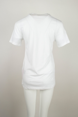 Футболка базова біла LEVIS з ущільненим плечевим швом і лого знизу, Білий, XL