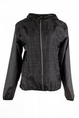Легкая беговая куртка женская CRIVIT черная IAN 292387, Черный, M