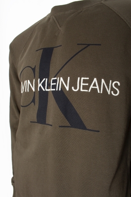 Реглан мужской Calvin Klein, Зелёный, XL