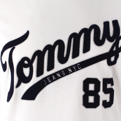 Футболка белая Tommy Hilfiger DW0DW05271 114, Белый, 2XS
