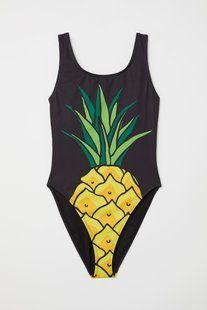 Купальник H&M 40 Чорний 6443008Alog_Чорний, Чорний, 40