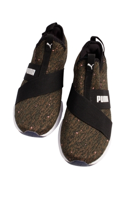 Кроссовки женские Puma, Зелёный, 40