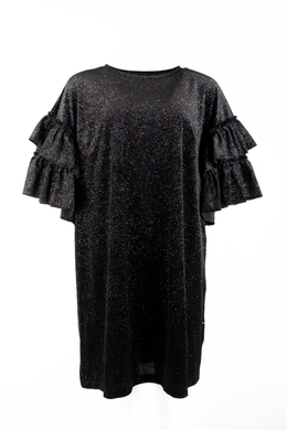 Платье H&M черное вечернее, Черный, S
