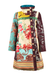 Пальто женское Desigual мультиколор со вставками из гобеленовой ткани, Черный, 40