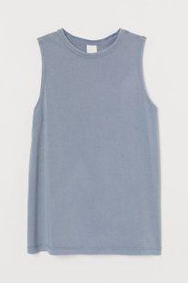 Майка H&M XS Блакитний 8959931wer_Блакитний, Блакитний, XS