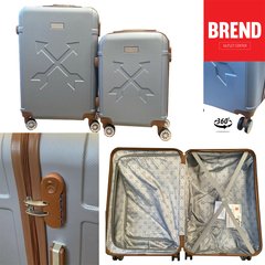 Комплект чемоданов Dutch Arrows 55x35x20cm, 67x45x25cm, Серый