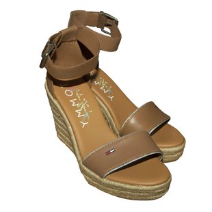 Жіночі Еспадрільї Tommy Hilfiger Essential Wedge, Коричневий, 40