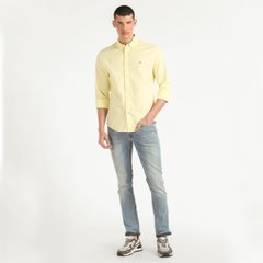 Рубашка мужская Tommy Hilfiger, Жёлтый, M
