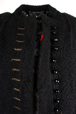 Пальто женское Desigual черное 301021-002113, Черный, 38