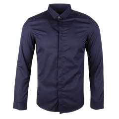 Рубашка мужская Selected, Темно-синий, XS