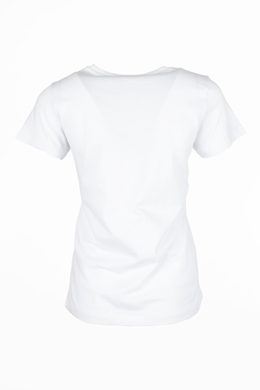 Жіноча футболка Miss Brand Mb-036 біла, Білий, M