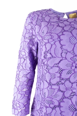 Платье кружевное H&M фиолетовое, Фиолетовый, 36