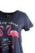 Женская футболка фламинго Roadsing 1985, Синий, M