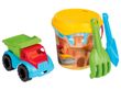 Комплект із 4 іграшок з вантажівкою