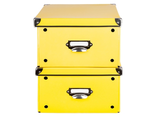 Коробки для хранения Melinera, набор 2 шт., Жёлтый