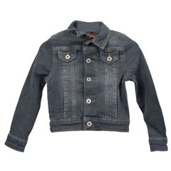 Курточка джинсовая детская, сірий, 164-170