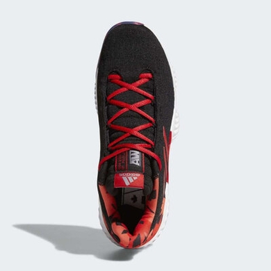 Кроссовки Adidas PRO Bounce 2018 красно-черные, Черный, 44.5