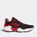 Кроссовки Adidas PRO Bounce 2018 красно-черные, Черный, 48