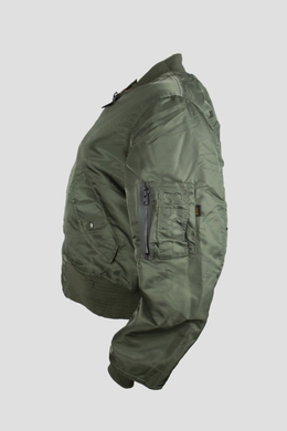 Куртка бомбер H.P.S. MA1, Оливковый, L