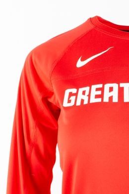 Кофта Nike Running Dry Fit червона жіноча, Червоний, L
