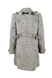 Пальто женское Desigual с геометрическим узором и вышивкой на спине, Черный, 42