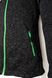 Толстовка мужская CRIVIT серая с зеленым замком, Серый, L