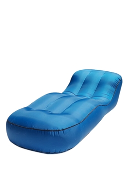 Надувний ліжак (ламзак) FLounger синій, Синій