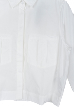 Рубашка женская укороченная Calvin Klein J20J200846 115, Белый, L