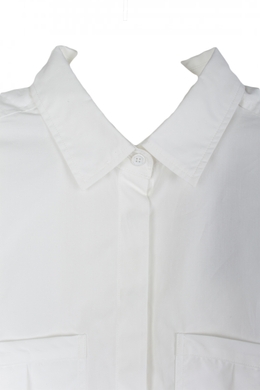 Рубашка женская укороченная Calvin Klein J20J200846 115, Белый, S