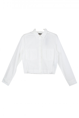 Сорочка жіноча укорочена Calvin Klein J20J200846 112, Білий, S