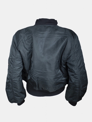 Куртка бомбер H.P.S. MA1, Чорний, XL