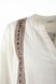 Рубашка женская Yessica с вышивкой, Белый, 48