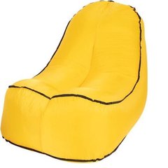 Надувний шезлонг-крісло Sit&Fun, Жовтий