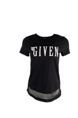Женская футболка Given, Черный, L